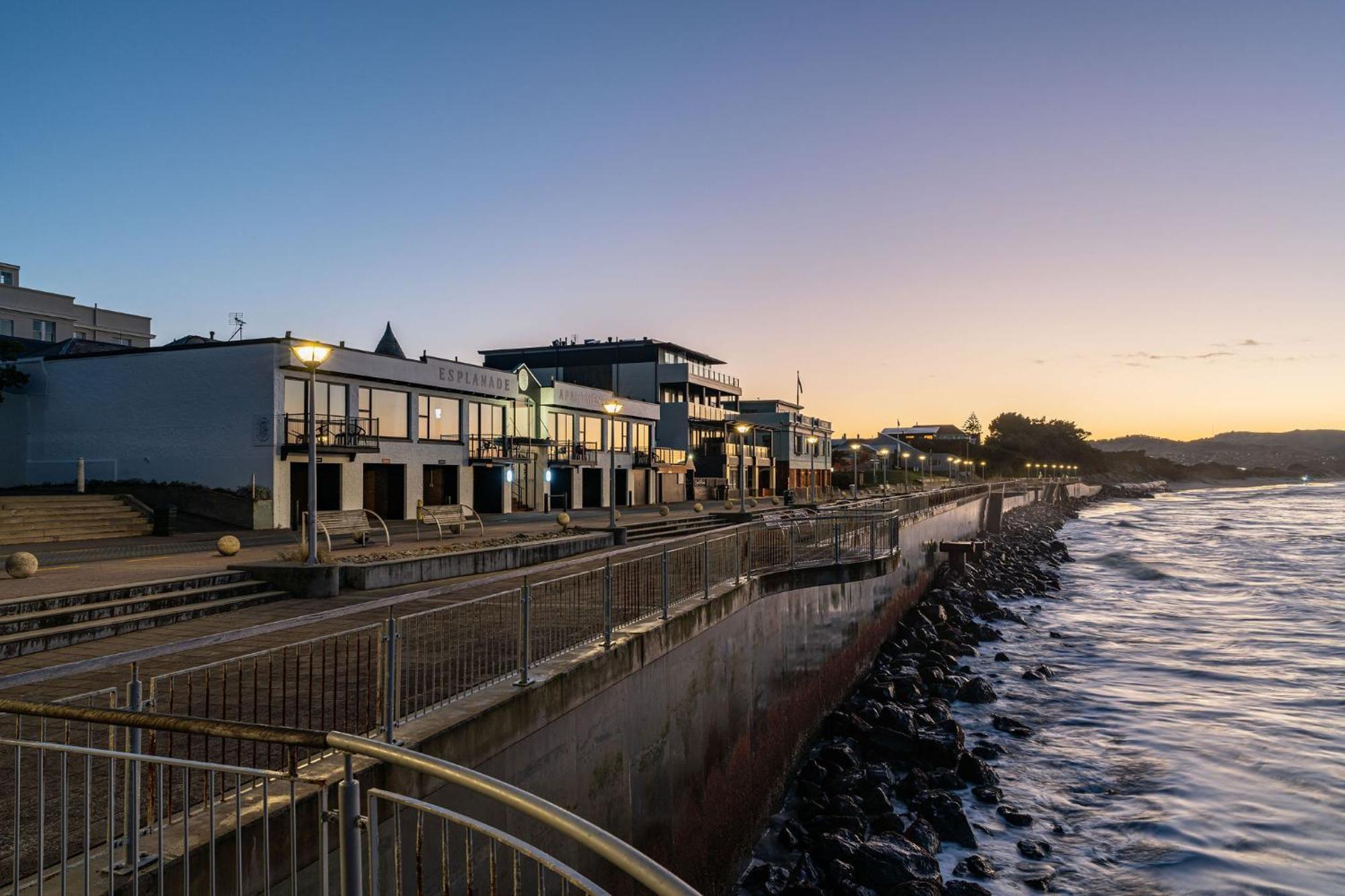 Esplanade Apartments Dunedin Exterior foto